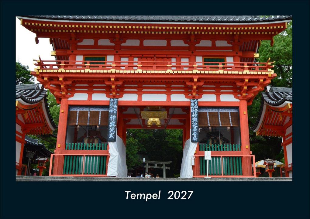 Tempel 2027 Fotokalender DIN A4