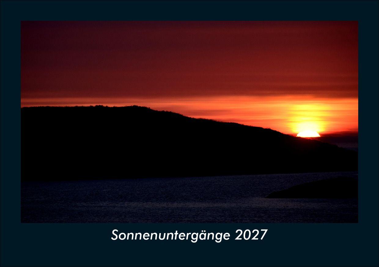 Sonnenuntergänge 2027 Fotokalender DIN A5