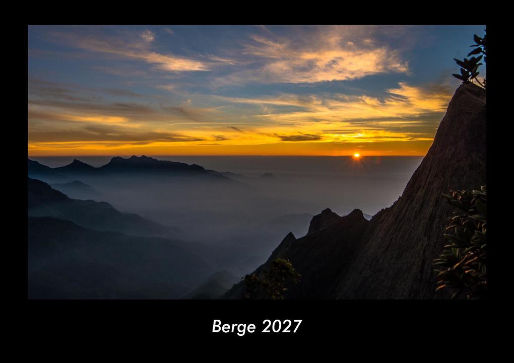 Berge 2027 Fotokalender DIN A3