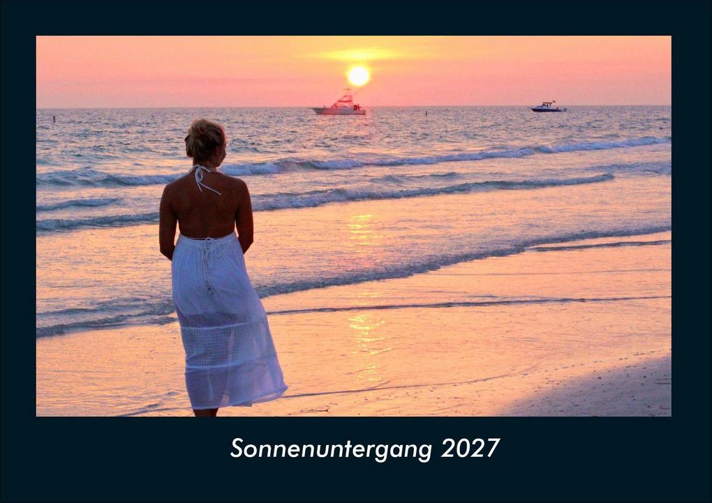 Sonnenuntergang 2027 Fotokalender DIN A4