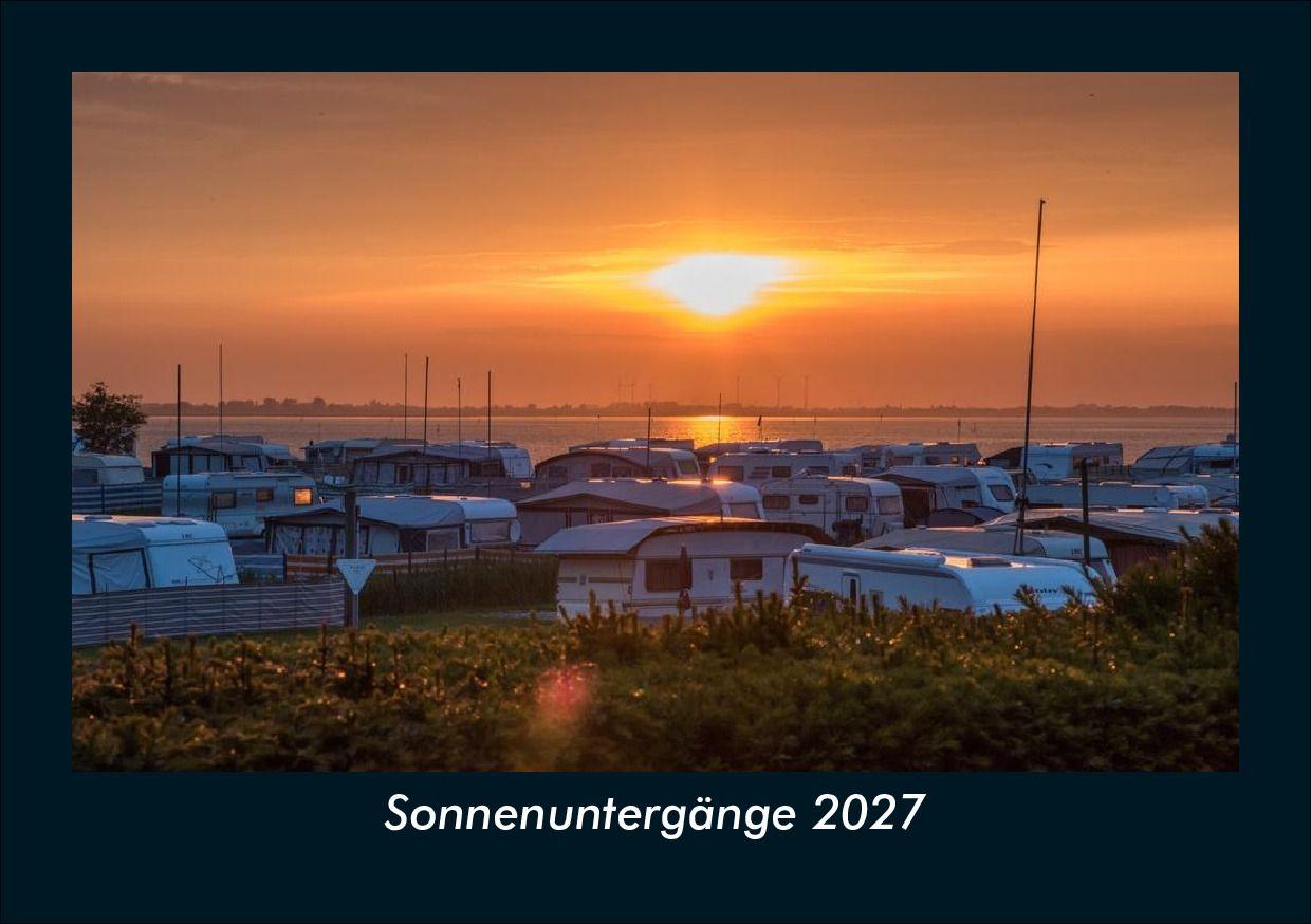 Sonnenuntergänge 2027 Fotokalender DIN A5