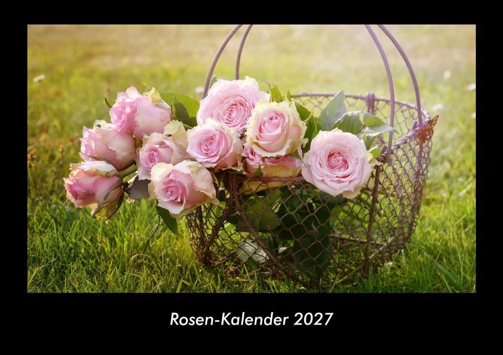 Rosen-Kalender 2027 Fotokalender DIN A3