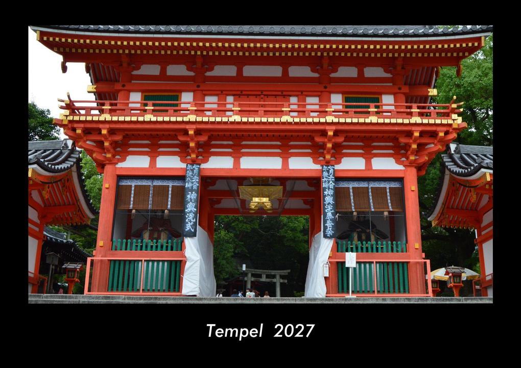 Tempel 2027 Fotokalender DIN A3