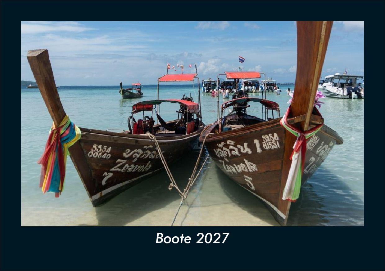Boote 2027 Fotokalender DIN A5