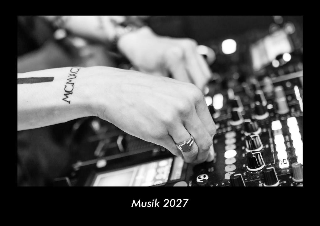 Musik 2027 Fotokalender DIN A3