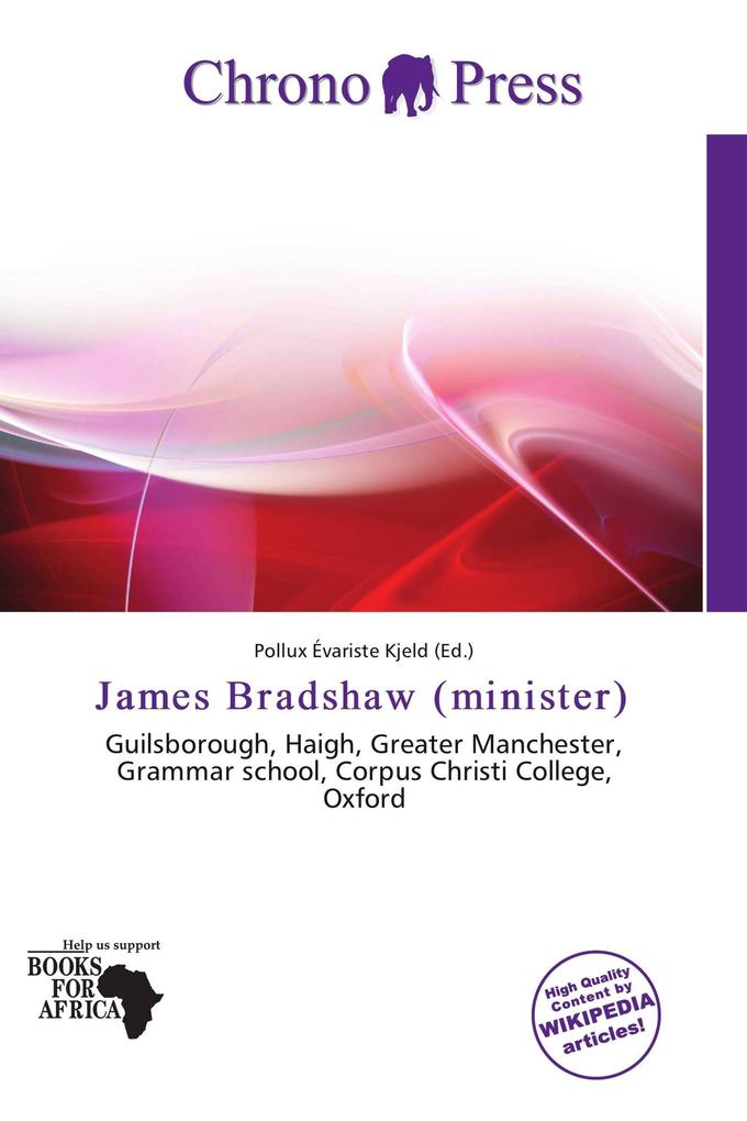 James Bradshaw (minister)