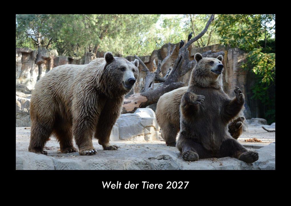 Welt der Tiere 2027 Fotokalender DIN A3