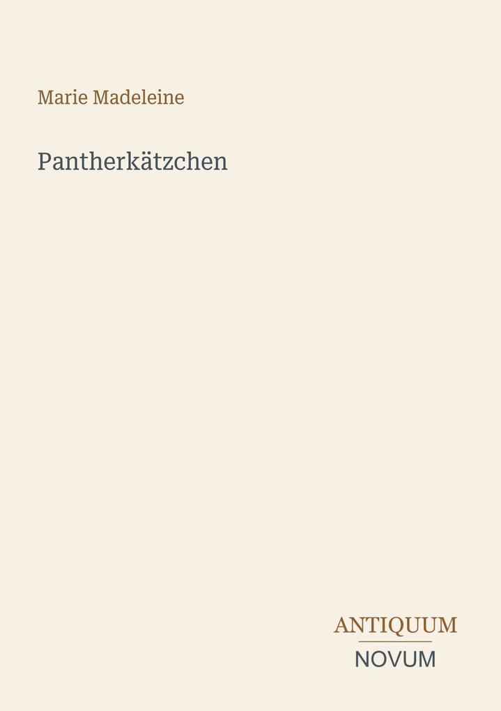 Pantherkätzchen