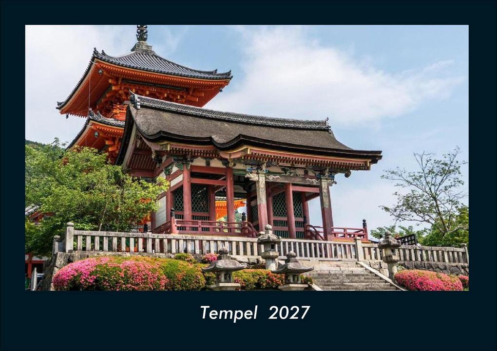 Tempel 2027 Fotokalender DIN A4