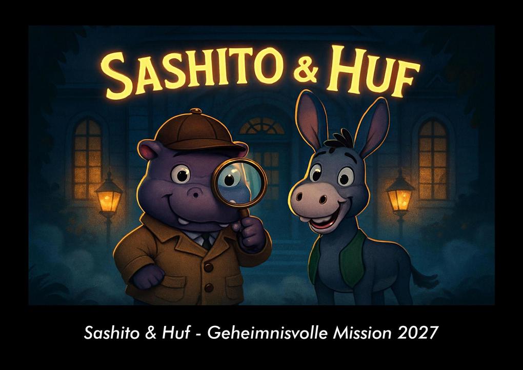 Sashito & Huf - Geheimnisvolle Mission 2027 Fotokalender DIN A3