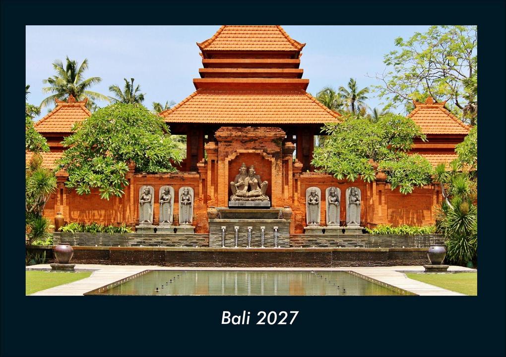 Bali 2027 Fotokalender DIN A4