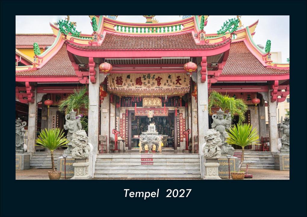 Tempel 2027 Fotokalender DIN A4