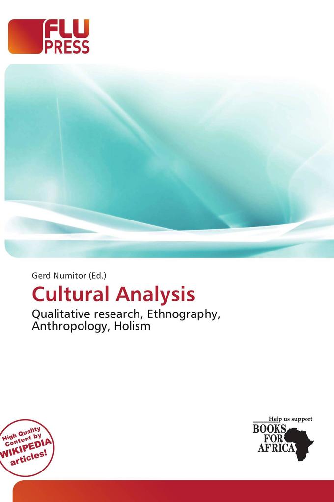 Cultural Analysis