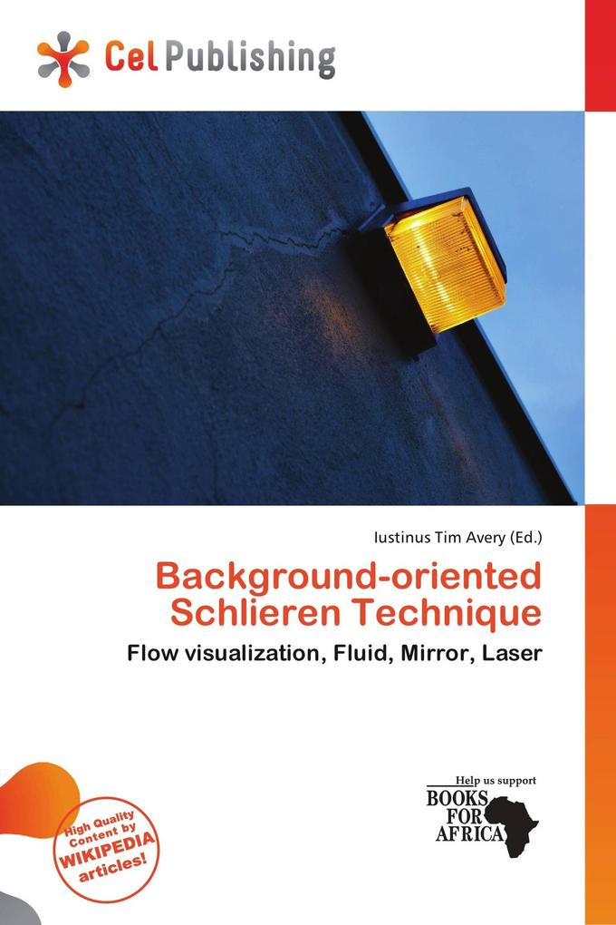 Background-oriented Schlieren Technique