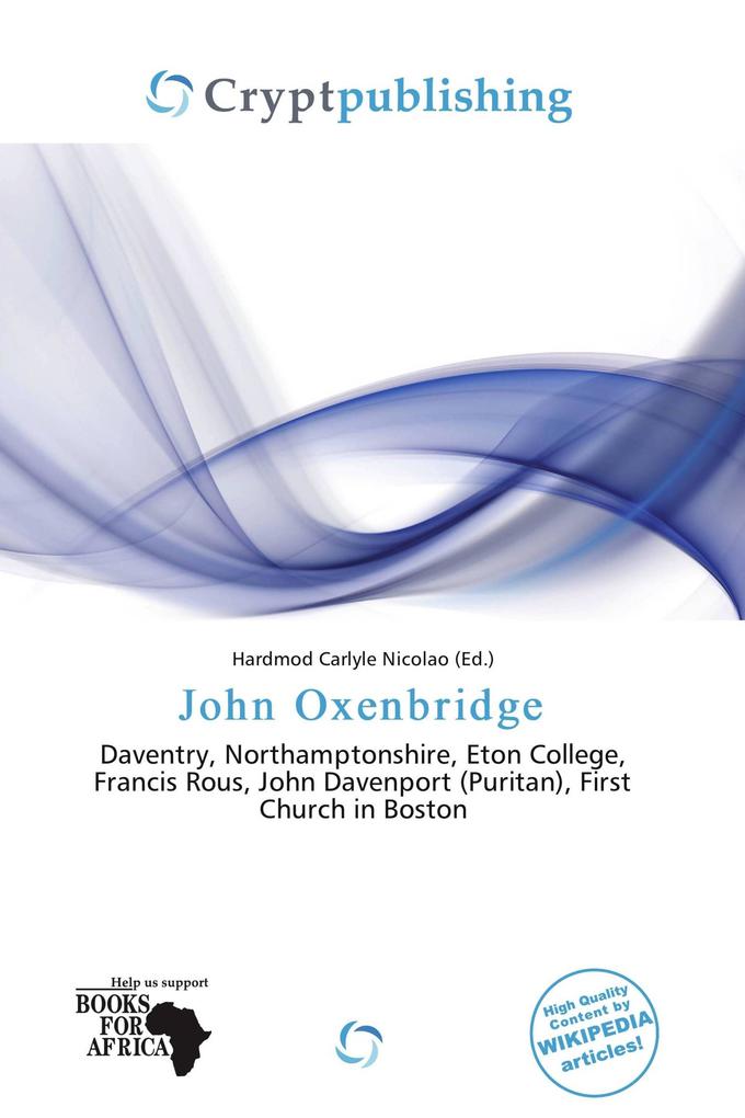 John Oxenbridge