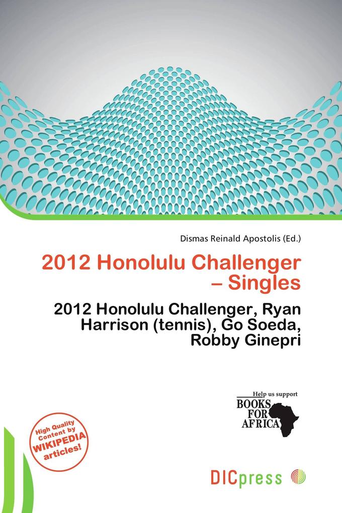 2012 Honolulu Challenger - Singles