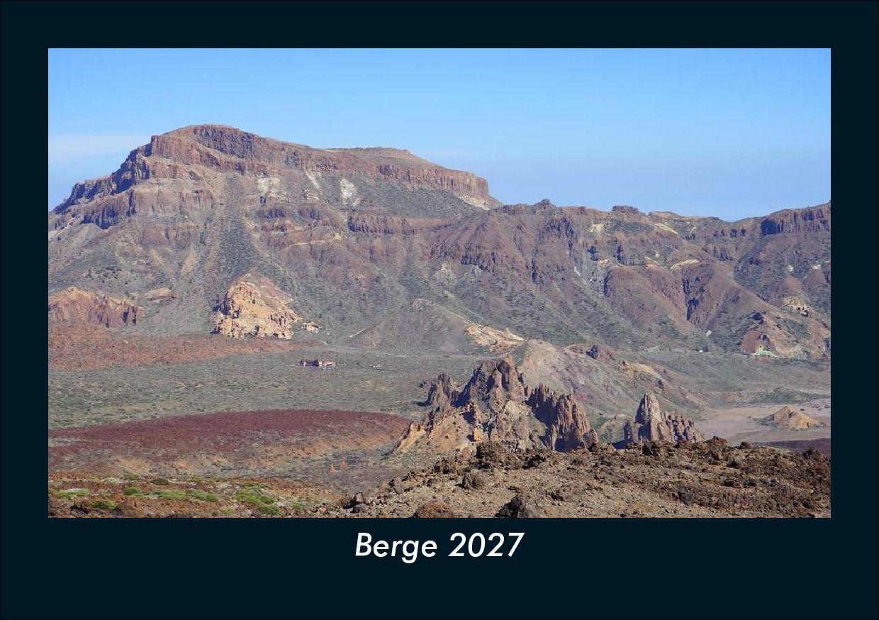 Berge 2027 Fotokalender DIN A5