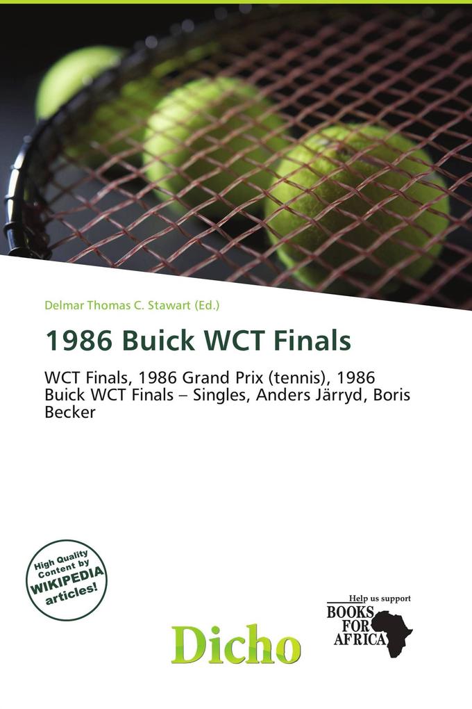 1986 Buick WCT Finals