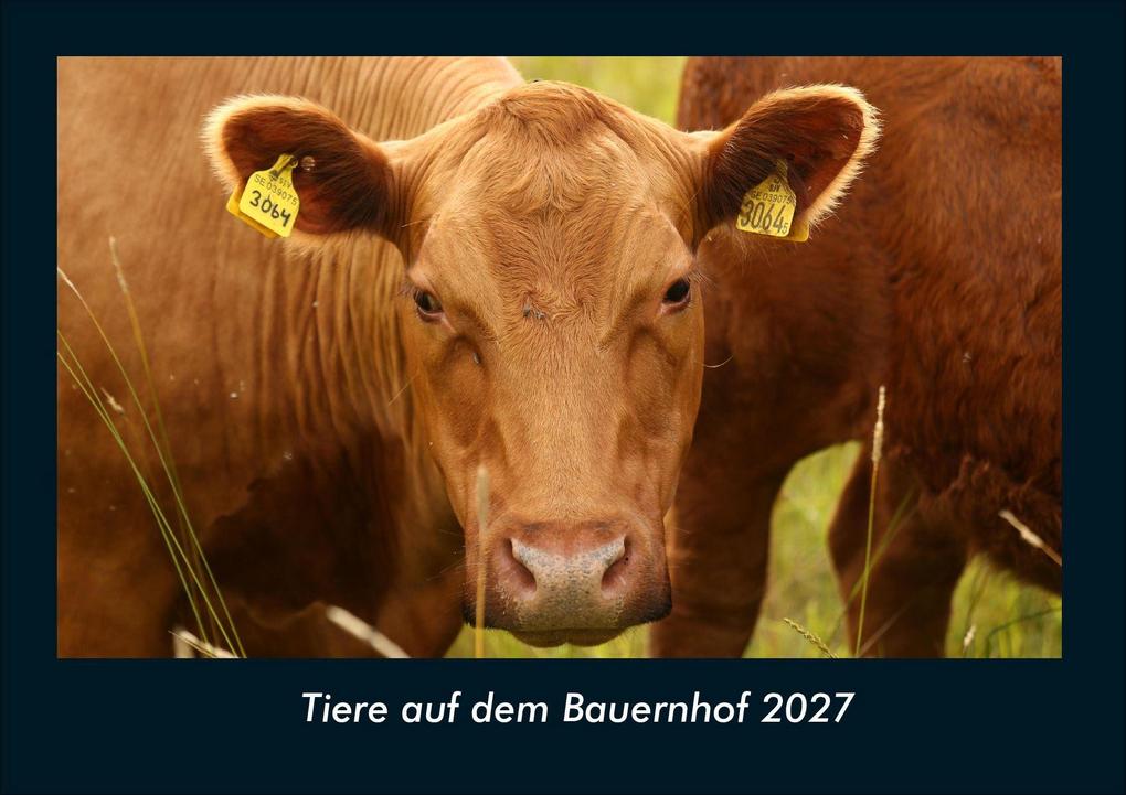 Tiere auf dem Bauernhof 2027 Fotokalender DIN A4