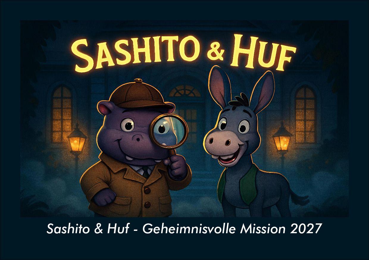 Sashito & Huf - Geheimnisvolle Mission 2027 Fotokalender DIN A5