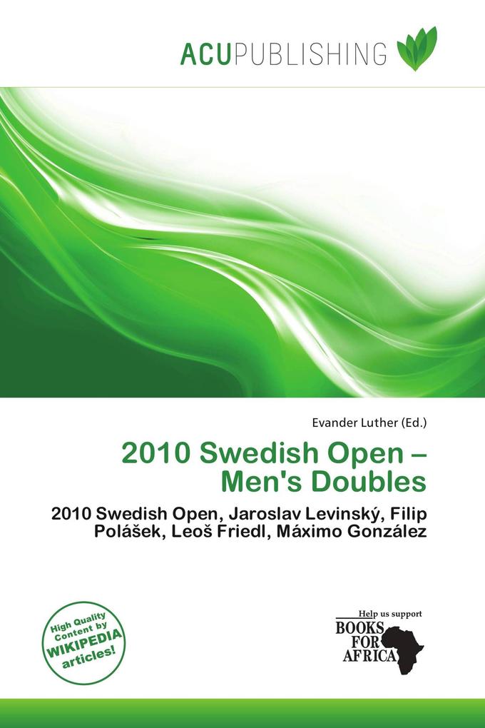 2010 Swedish Open - Men's Doubles