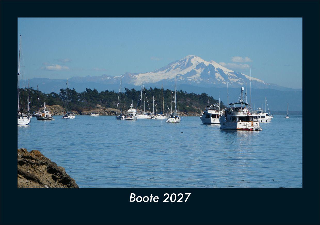 Boote 2027 Fotokalender DIN A5