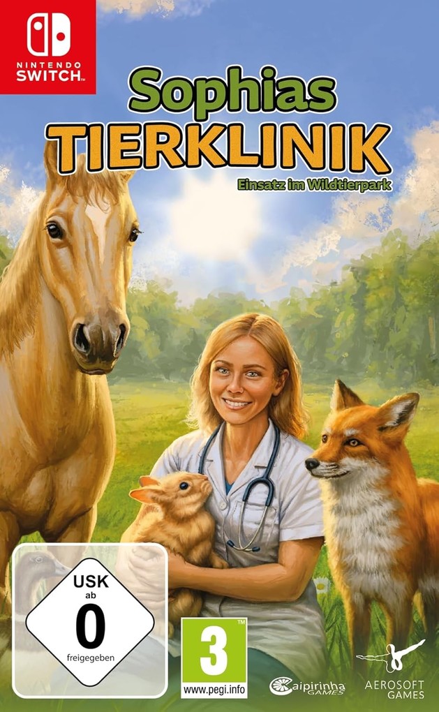Sofias Tierklinik - Einsatz im Wildpark (Nintendo Switch)