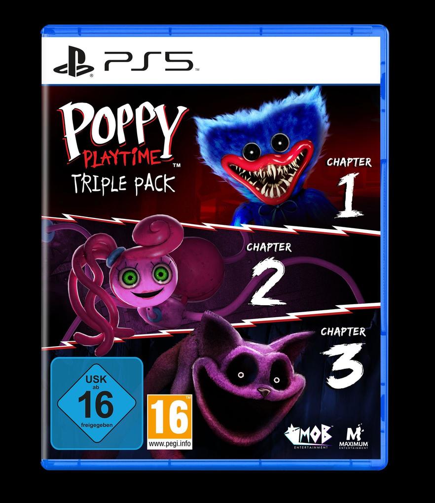 Poppy Playtime Triple Pack (PlayStation PS5)