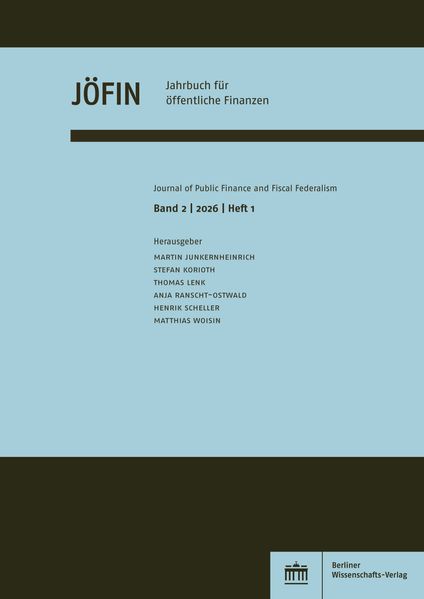 Jahrbuch für öffentliche Finanzen 2 (2026) 1