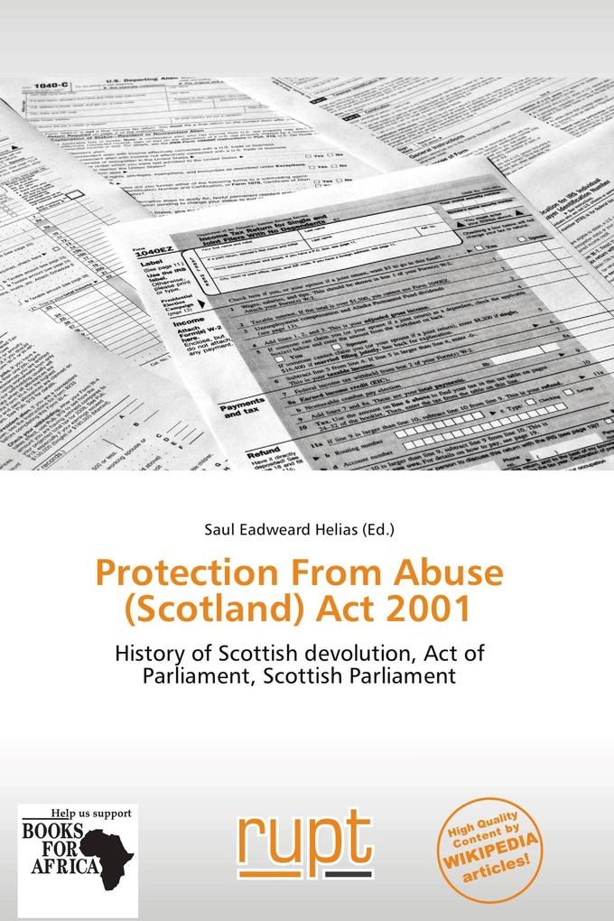 Protection From Abuse (Scotland) Act 2001