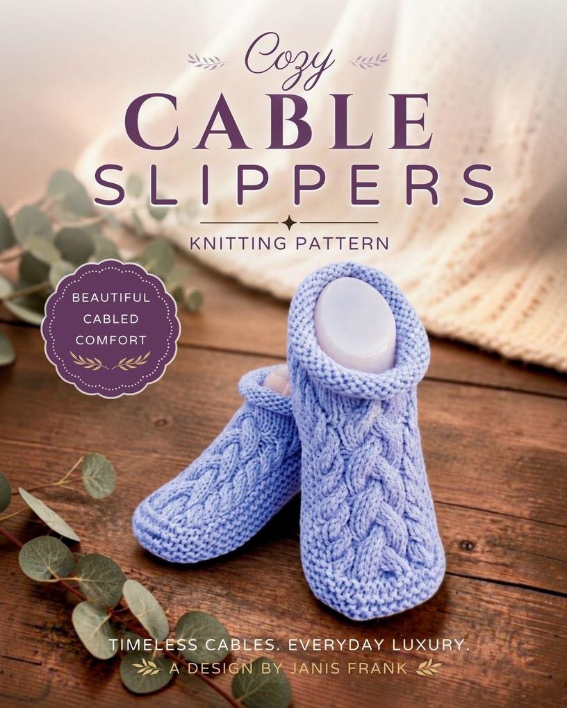 Cozy Cable Slippers