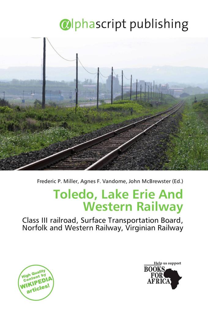 Toledo Lake Erie And Western Railway