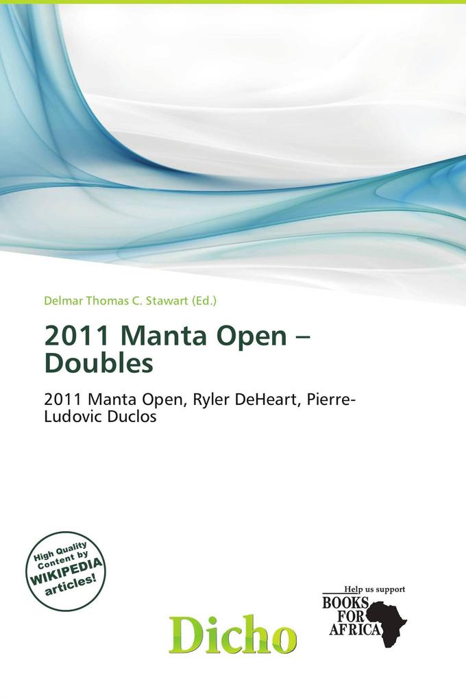 2011 Manta Open - Doubles