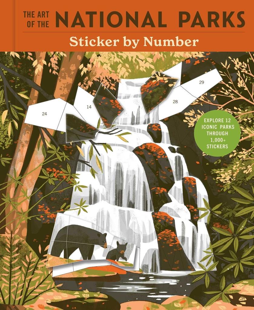 The Art of the National Parks Sticker by Number