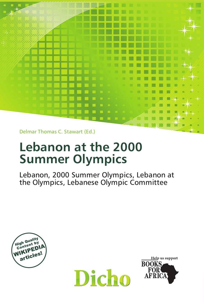 Lebanon at the 2000 Summer Olympics