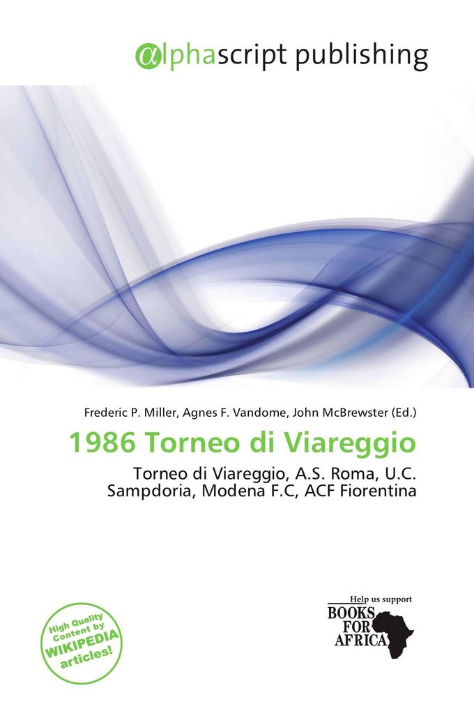 1986 Torneo di Viareggio