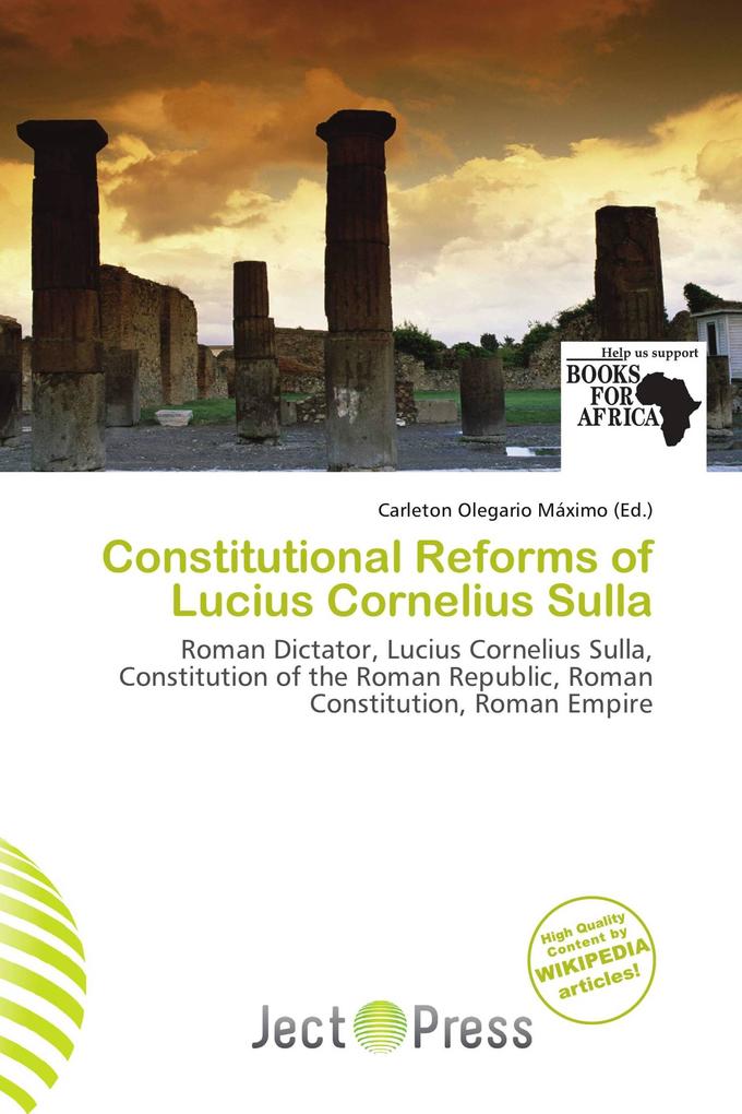 Constitutional Reforms of Lucius Cornelius Sulla