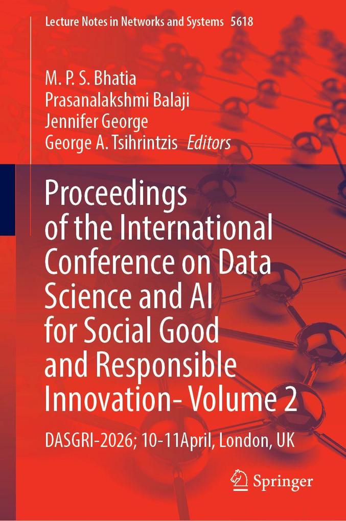 Proceedings of the International Conference on Data Science and AI for Social Good and Responsible Innovation- Volume 2