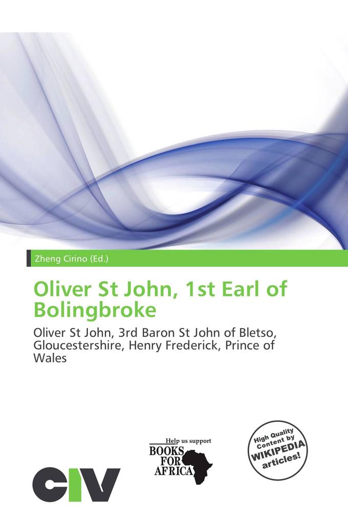 Oliver St John 1st Earl of Bolingbroke