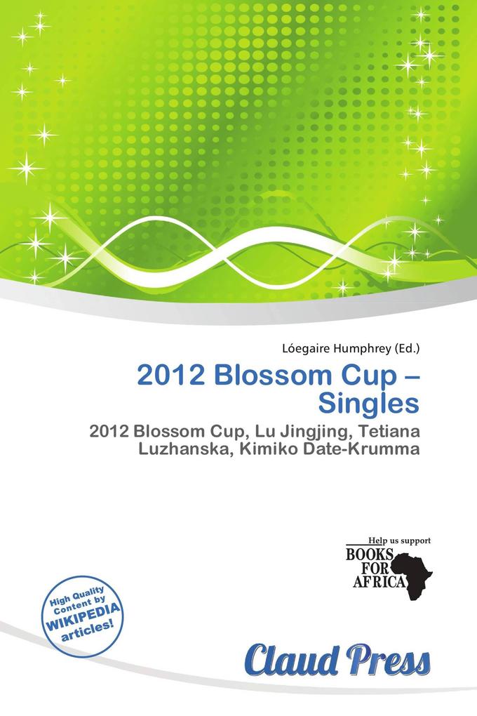 2012 Blossom Cup - Singles