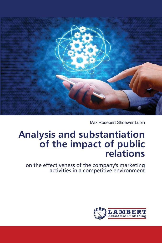 Analysis and substantiation of the impact of public relations