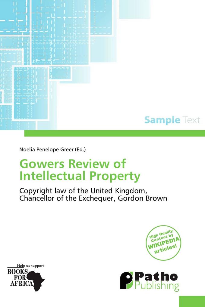 Gowers Review of Intellectual Property