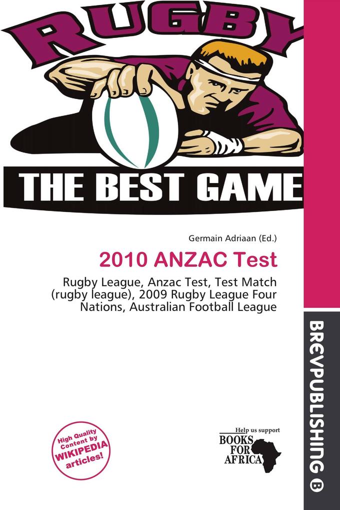 2010 ANZAC Test