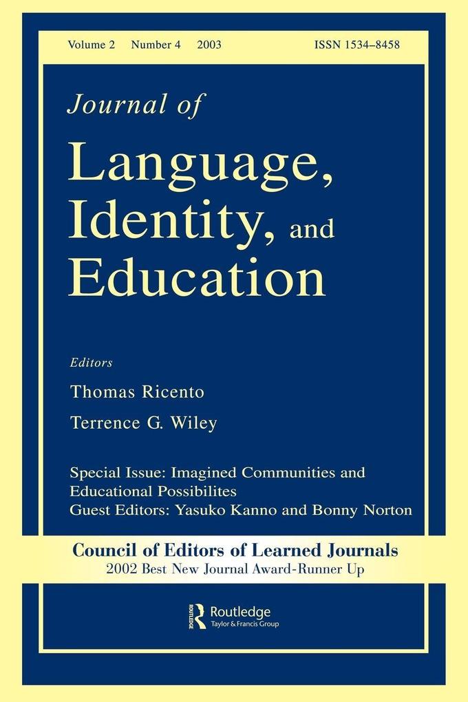 Imagined Communities and Educational Possibilities