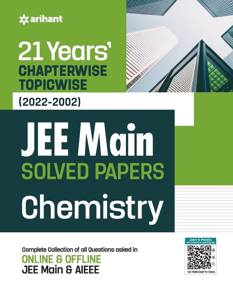 21Years Chapterwise Topicwise (2022-2002) JEE Main Solved Papers Chemistry
