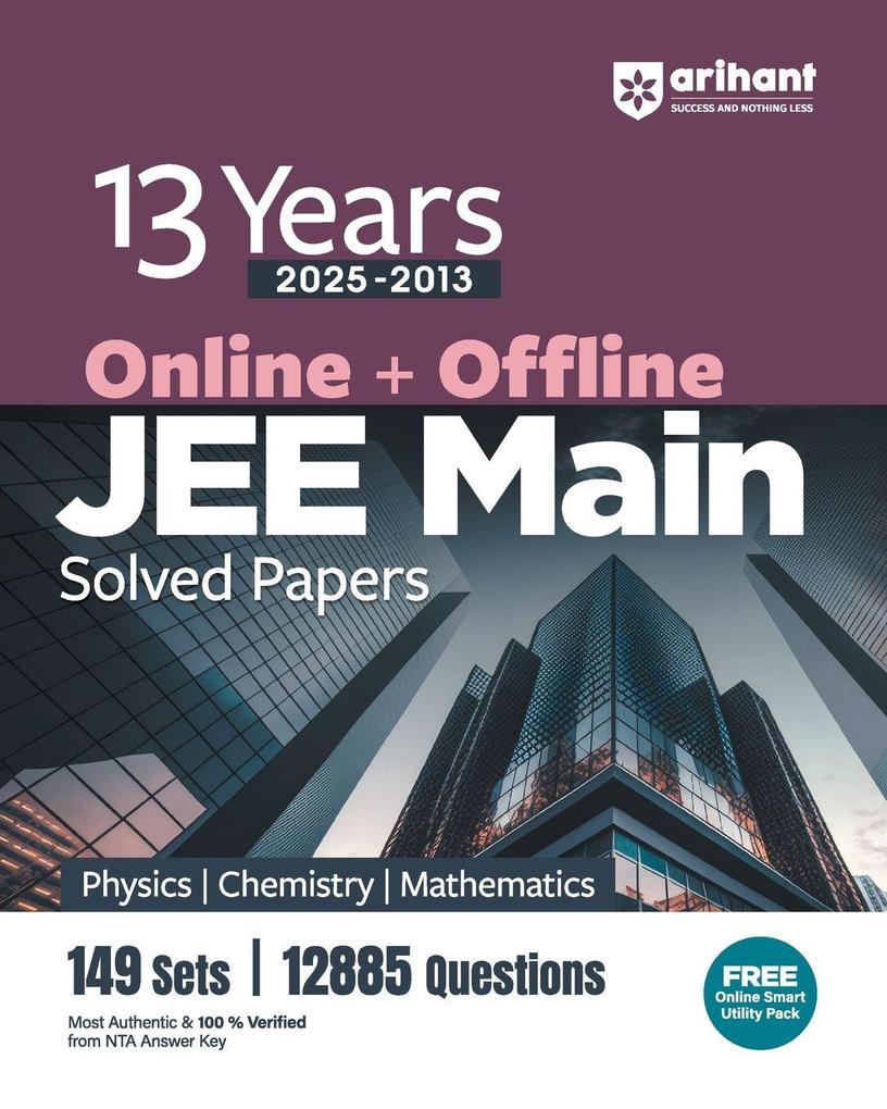 13 YEARS JEE MAIN SOLVED PAPER (2025-2013)