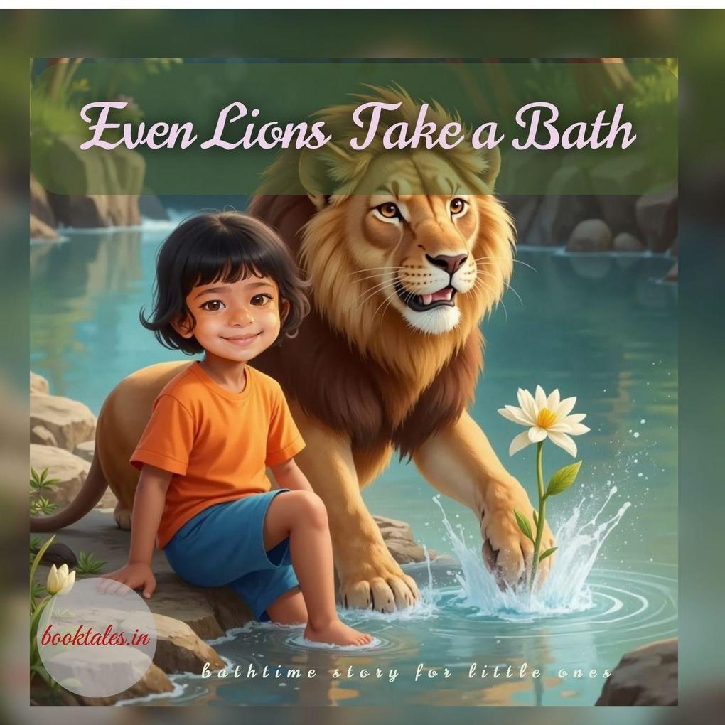 Even Lions Take A Bath