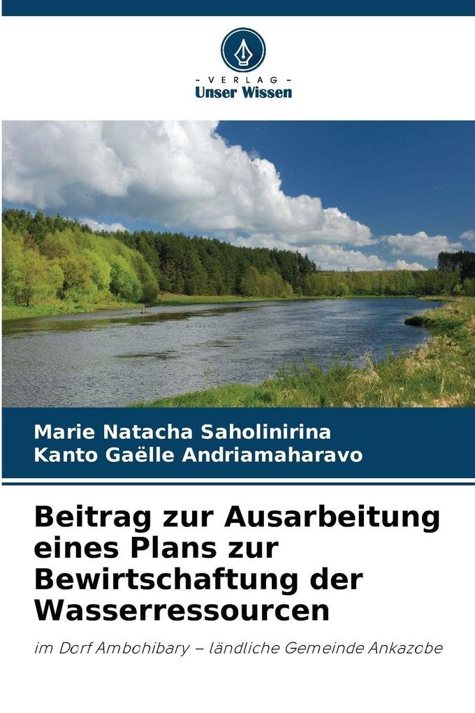 Beitrag zur Ausarbeitung eines Plans zur Bewirtschaftung der Wasserressourcen