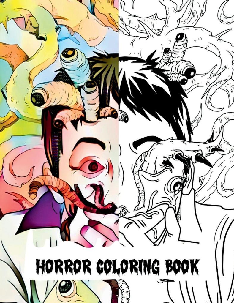 Horror Coloring Book
