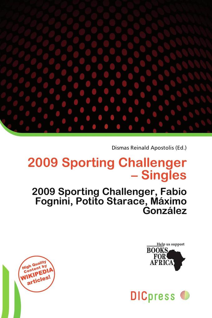 2009 Sporting Challenger - Singles